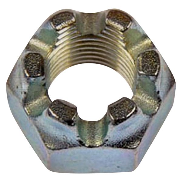 Dorman® - 9/16"-18 Steel SAE Fine Hex Castellated Nut (8 Pieces)