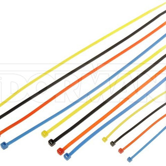 Dorman® - Conduct Tite™ 4" to 11" x 18 lb and 40 lb Nylon Multi-Color Cable Ties Set