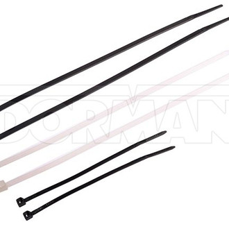 Dorman® - Conduct Tite™ 4" to 8" x 18 lb and 40 lb Nylon Black and White Cable Ties Set