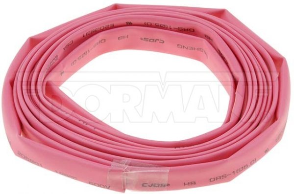Dorman® - Conduct Tite™ 8' x 3/16" 2:1 PVC Red Heat Shrink Tubing