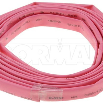 Dorman® - Conduct Tite™ 8' x 3/16" 2:1 PVC Red Heat Shrink Tubing