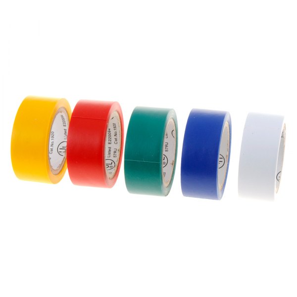 Dorman® - Conduct-Tite™ 5-Piece 12' x 0.75" Multi-Color Electrical Tape Set