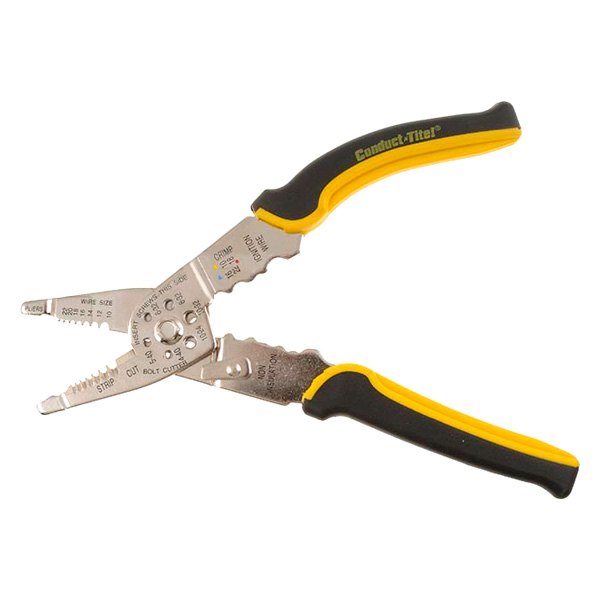 Dorman® - Conduct Tite™ SAE 22-10 AWG Fixed Stripper/Crimper/Wire and Screw Cutter Multi-Tool