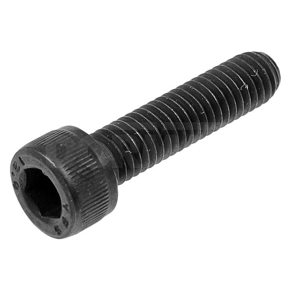 Dorman® - Metric M6-1.0 x 25 mm Coarse Black Oxide Steel Hex Socket Head Screws with Flat Tip