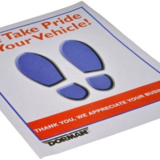 Dorman® - Paper Disposable Floor Mats