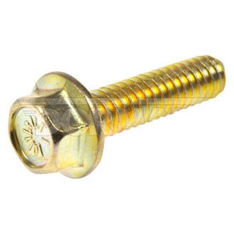 Dorman® - SAE 1/4"-20 x 1" UNEF Zinc-Plated 8 Class Steel Flanged Hex Head Bolts
