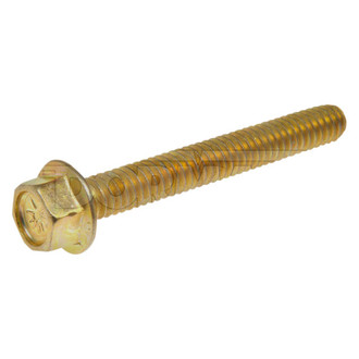Dorman® - SAE 1/4"-20 x 2" UNC Zinc-Plated 8 Class Steel Flanged Hex Head Bolts