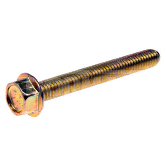 Dorman® - SAE 5/16"-18 x 2-1/2" UNF Zinc-Plated 8 Class Steel Flanged Hex Head Bolts