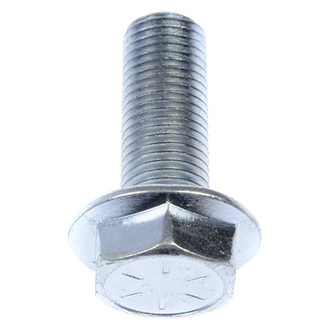 Dorman® - SAE 3/8"-16 x 1-1/2" UNC Zinc-Plated 8 Class Steel Flanged Hex Head Bolts
