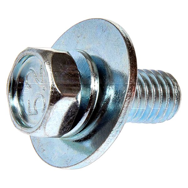 Dorman® - Metric M8-1.25 x 20 mm Coarse Zinc-Plated 5.2 A Class Steel Hex Head Bolts with Loose Washer