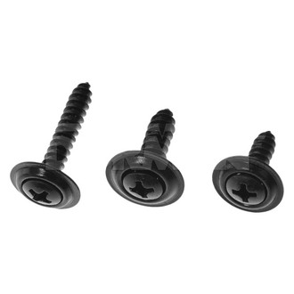 Dorman® - #8/#10 Steel Black Oxide Phillips Oval Trim Screw Assortment (12 Pieces)