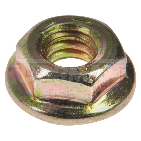 Dorman® - 1/4"-20 Steel (Grade 8) Clear Zinc SAE Coarse Hex Flange Nut (4 Pieces)