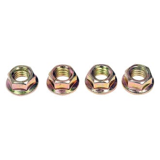 Dorman® - AutoGrade™ 3/8"-16 Steel (Grade 8) Black Oxide SAE Coarse Hex Flange Nut (4 Pieces)