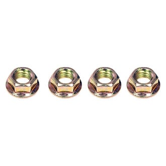 Dorman® - 3/8"-16 Steel (Grade 8) Black Oxide SAE Coarse Hex Flange Nut (4 Pieces)