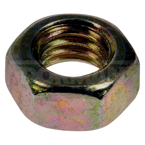 Dorman® - M5-0.80 mm Steel (Class 10) Yellow Zinc Metric Coarse Hex Nut (4 Pieces)