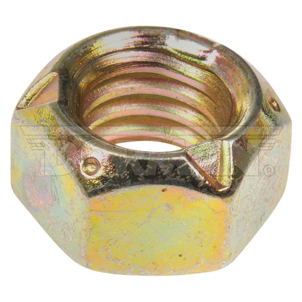 Dorman® - 3/8"-16 Steel (Grade 8) Yellow Zinc SAE Coarse Hex Prevailing Torque Lock Nut (7 Pieces)