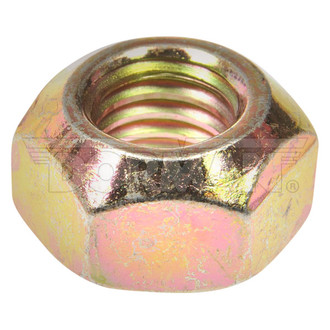 Dorman® - M10-1.50 mm Steel (Class 10) Yellow Zinc Metric Coarse Hex Prevailing Torque Lock Nut (5 Pieces)