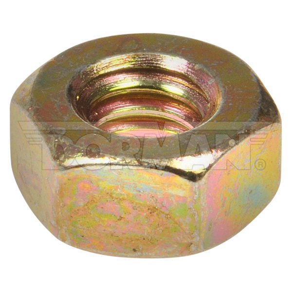 Dorman® - 1/4"-20 Steel (Grade 8) Yellow Zinc SAE Coarse Hex Nut (10 Pieces)
