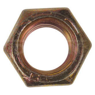 Dorman® - 3/8"-16 Steel (Grade 8) Yellow Zinc SAE Coarse Hex Nut (5 Pieces)