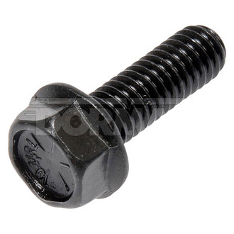 Dorman® - Metric M8-1.25 x 30 mm Coarse Zinc-Plated 10.9 Class Steel Flanged Hex Head Bolts