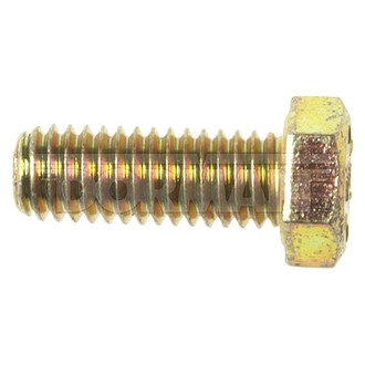 Dorman® - Metric M10-1.5 x 25 mm Coarse Zinc-Plated 10.9 Class Steel Hex Head Bolts
