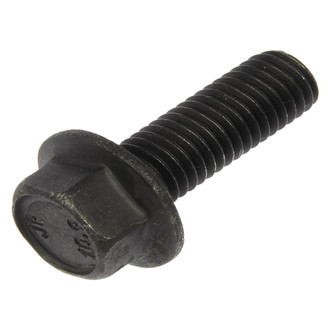 Dorman® - Metric M10-1.5 x 30 mm Coarse Zinc-Plated 10.9 Class Steel Flanged Hex Head Bolts
