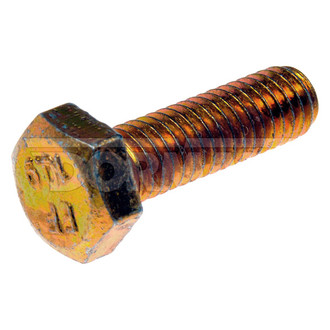 Dorman® - Metric M6-1.0 x 20 mm Coarse Zinc-Plated 10.9 Class Steel Hex Head Bolts