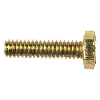 Dorman® - Metric M6-1.0 x 25 mm Coarse Zinc-Plated 10.9 Class Steel Hex Head Bolts