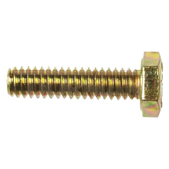 Dorman® - Metric M6-1.0 x 30 mm Coarse Zinc-Plated 10.9 Class Steel Hex Head Bolts