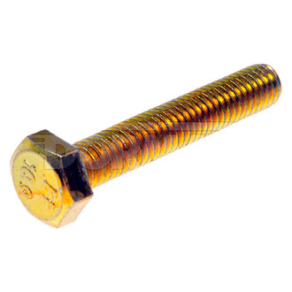 Dorman® - Metric M6-1.0 x 35 mm Coarse Zinc-Plated 10.9 Class Steel Hex Head Bolts