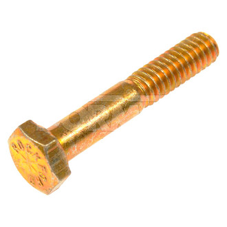 Dorman® - Metric M6-1.0 x 40 mm Coarse Zinc-Plated 10.9 Class Steel Hex Head Bolts