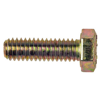 Dorman® - Metric M8-1.25 x 30 mm Coarse Zinc-Plated 10.9 Class Steel Hex Head Bolts