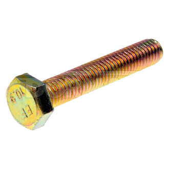 Dorman® - Metric M8-1.25 x 45 mm Coarse Zinc-Plated 10.9 Class Steel Hex Head Bolts