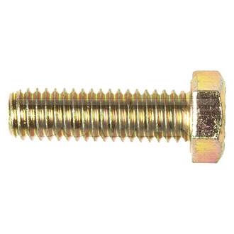 Dorman® - Metric M10-1.5 x 40 mm Coarse Zinc-Plated 10.9 Class Steel Hex Head Bolts