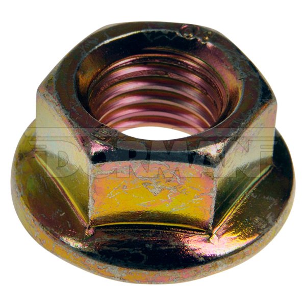 Dorman® - M10-1.25 mm JIS Steel (Class 10) Clear Zinc Metric Fine Hex Serrated Flange Nut (4 Pieces)