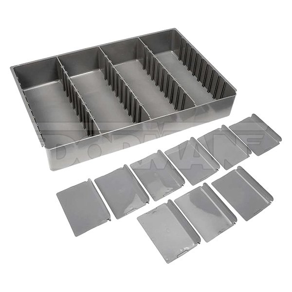 Dorman® - Replacement Gray Adjustable Tray (12" W x 3" D x 3" H) for Dorman Drawer