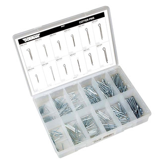 Dorman® - AutoGrade™ Steel Cotter Pin Tech Tray Assortment (390 Pieces)