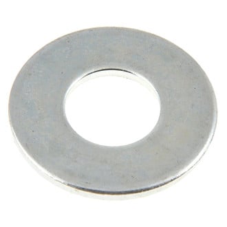 Dorman® - 3/8" Steel (Grade 2) Zinc Plain Washers (100 Pieces)