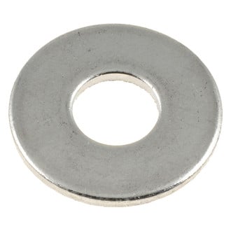 Dorman® - 0.438" Steel (Grade 2) Zinc Plain Washers (100 Pieces)