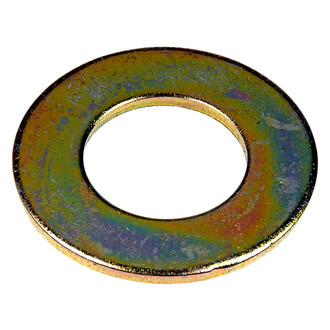 Dorman® - 7/8" Steel (Grade 8) Yellow Zinc Plain Washers (10 Pieces)