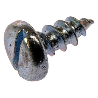 Dorman® - AutoGrade™ #12 x 1/2" Steel Slotted Pan Head SAE Sheet Metal Screws (100 Pieces)