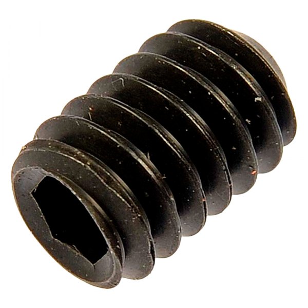 Dorman® - SAE 1/4"-20 x 3/8" UNC Black Oxide Steel Cup-Point Socket Set Screws with Flat Tip