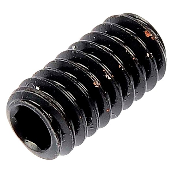 Dorman® - SAE 1/4"-20 x 3/4" UNC Black Oxide Steel Cup-Point Socket Set Screws with Flat Tip