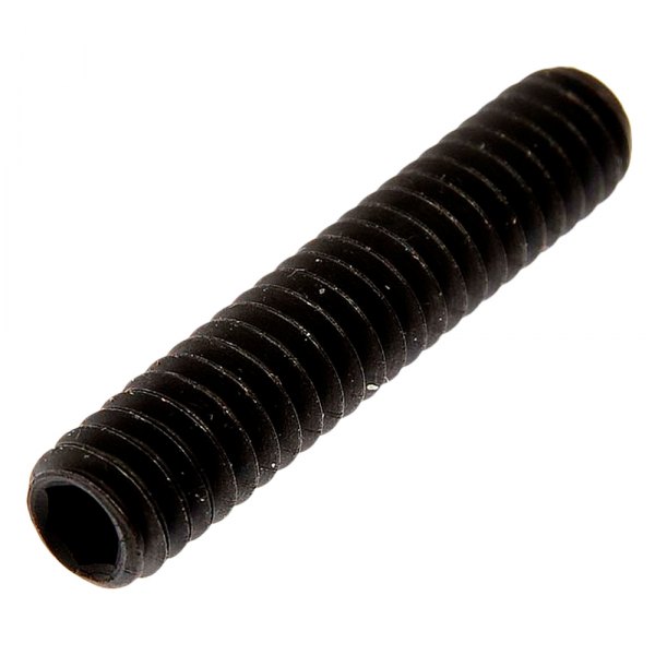 Dorman® - SAE 1/4"-20 x 1-1/4" UNC Black Oxide Steel Cup-Point Socket Set Screws with Flat Tip