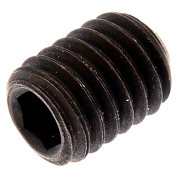Dorman® - SAE 3/8"-16 x 1/2" UNC Black Oxide Steel Cup-Point Socket Set Screws with Flat Tip