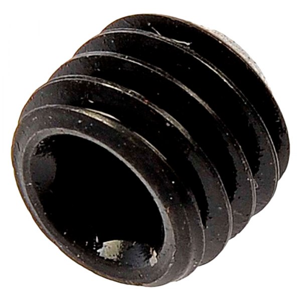 Dorman® - SAE 7/16"-14 x 3/8" UNC Black Oxide Steel Cup-Point Socket Set Screws with Flat Tip