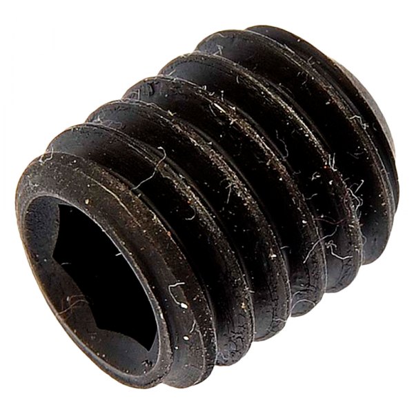 Dorman® - SAE 7/16"-14 x 1/2" UNC Black Oxide Steel Cup-Point Socket Set Screws with Flat Tip