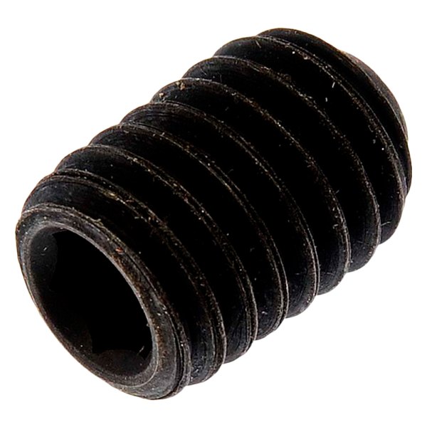 Dorman® - SAE 7/16"-14 x 5/8" UNC Black Oxide Steel Cup-Point Socket Set Screws with Flat Tip