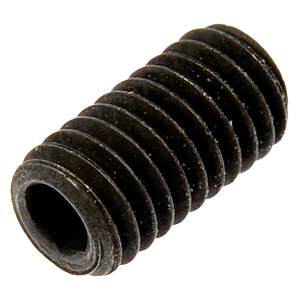 Dorman® - SAE #10-32 x 3/8" UNF Black Oxide Steel Cup-Point Socket Set Screws with Flat Tip