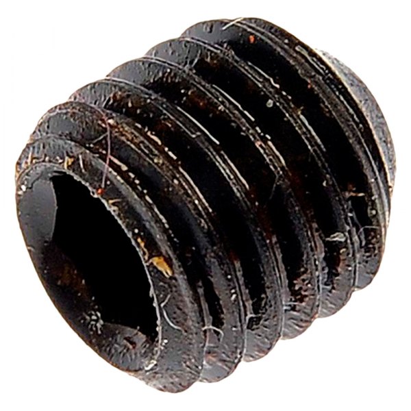 Dorman® - SAE 1/4"-28 x 1/4" UNF Black Oxide Steel Cup-Point Socket Set Screws with Flat Tip